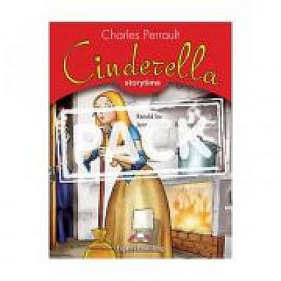 Literatura adaptata pentru copii Cinderella Set cu DVD