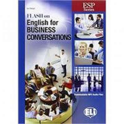 Coperta cărții Flash on English for Business Conversations