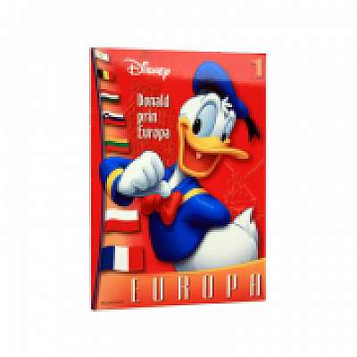 Coperta cărții Disney. Donald prin Europa