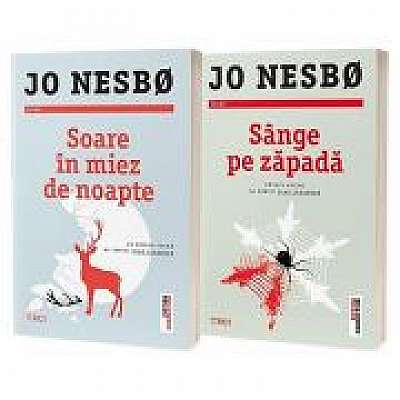 Pachet de 2 carti Soare si Sange pe zapada autor Jo Nesbo