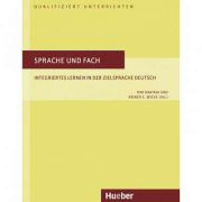Coperta cărții Sprache und Fach Buch Integriertes Lernen in der Zielsprache Deutsch, E Wicke de Kim Haataja