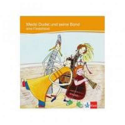 Coperta cărții Mecki Dudel und seine Band eine Fiedelfabel - Dr. Sandra Niebuhr-Siebert, Dieter Siebert