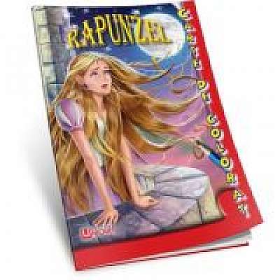 Coperta cărții Rapunzel. Carte de colorat A5