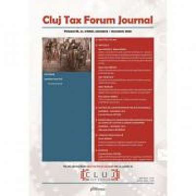 Cluj Tax Forum Journal 6/2020