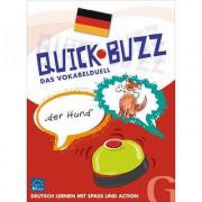 Coperta cărții QUICK BUZZ Das Vokabelduell Deutsch Sprachspiel A1+