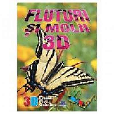 Fluturi si Molii 3D (ochelari 3D inclusi)