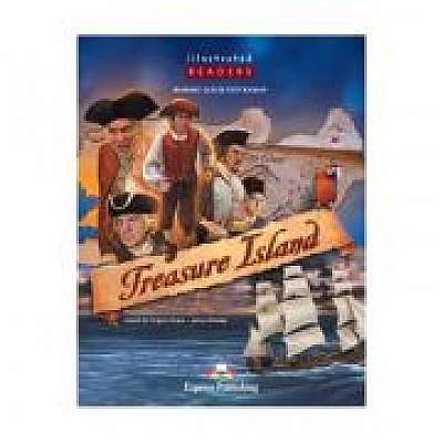 Literatura adaptata pentru copii benzi desenate Treasure Island