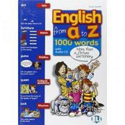 Coperta cărții English from A to Z (+ audio CD) - Jewell Susan de Susan Jewell