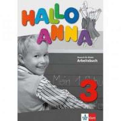Hallo Anna 3, Arbeitsbuch. Deutsch für Kinder