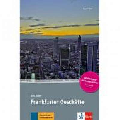 Frankfurter Geschäfte, Buch + Online-Angebot. Deutsche Lektüre für das GER-Niveau A2-B1
