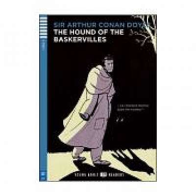 Coperta cărții The Hound of the Baskervilles de Sir Arthur Conan Doyle