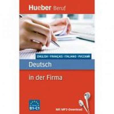 Deutsch in der Firma Buch mit MP3-Download Englisch, Franzosisch, Italienisch, Russisch