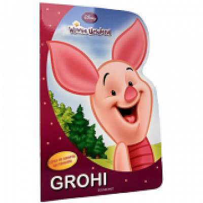 Coperta cărții Grohi. Carte de colorat cu sabloane