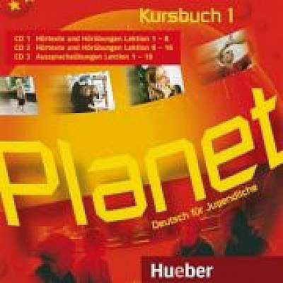 Planet 1 3 Audio-CDs zum Kursbuch Deutsch fur Jugendliche, Siegfried Buttner
