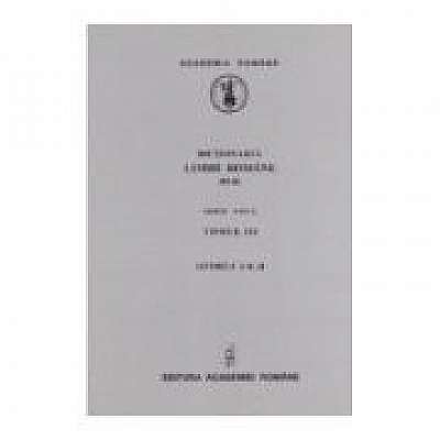 Coperta cărții Dictionarul limbii romane. Tomul III, literele J, K, Q
