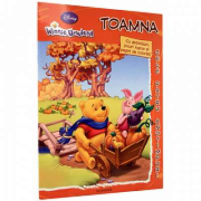Coperta cărții Winnie Ursuletul - TOAMNA (Cu abtibilduri, jocuri logice si pagini de colorat)
