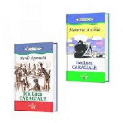 Pachet din 2 titluri Nuvele si povestiri, Momente si schite de Autorul Ion Luca Caragiale