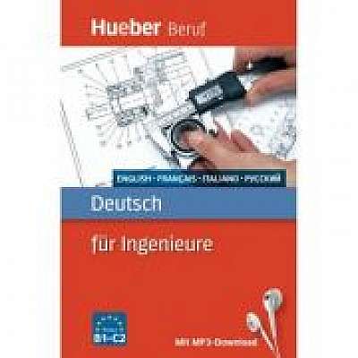 Deutsch fur Ingenieure Buch mit mp3 Download Englisch, Franzosisch, Italienisch, Russisch