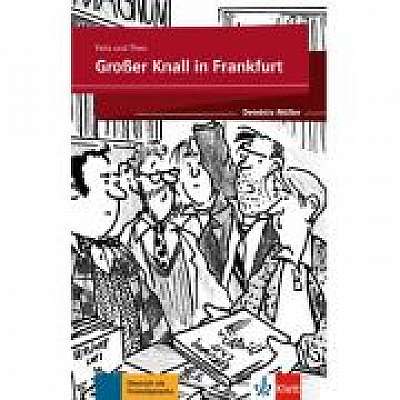 Coperta cărții Großer Knall in Frankfurt, Buch + Online - Felix und Theo