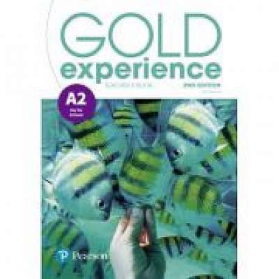 Gold Experience 2nd Edition A2 Teacher's Book with Online Practice & Online Resources Pack