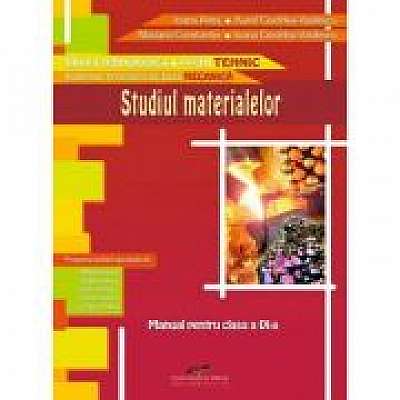 Manual pentru clasa a IX-a. Studiul materialelor, Aurel Ciocirlea-Vasilescu, Mariana Constantin, Ioana Ciocirlea-Vasilescu