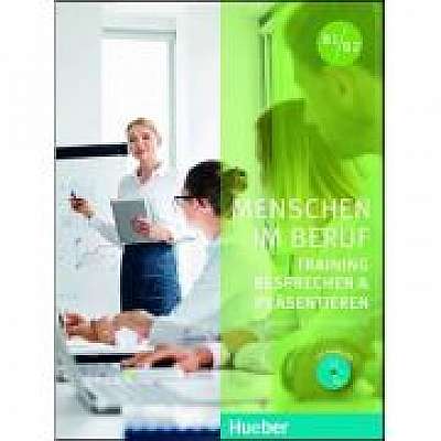 Coperta cărții Menschen im Beruf Training Besprechen und Prasentieren