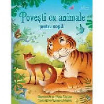 Coperta cărții Povesti cu animale pentru copii (Usborne)