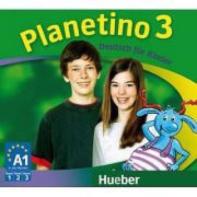 Planetino 3 3 Audio-CDs zum Kursbuch Deutsch fur Kinder