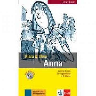 Coperta cărții Anna, Buch + Audio-Online. Leichte Krimis für Jugendliche - Klara und Theo