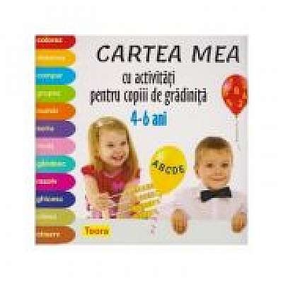 Coperta cărții Cartea mea pentru copiii de gradinita 4-6 ani