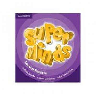Super Minds Level 6, Posters, Gunter Gerngross, Peter Lewis-Jones