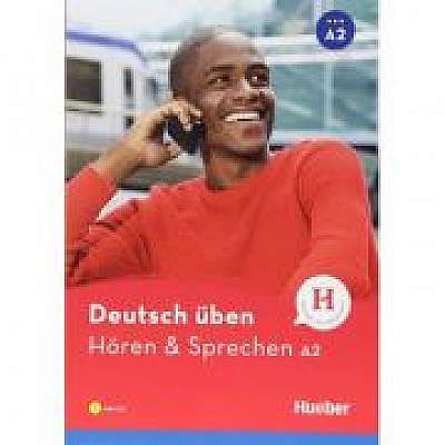 Deutsch uben Horen & Sprechen A2 Buch mit Audios online