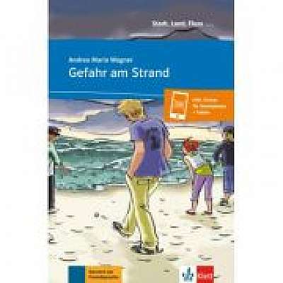 Gefahr am Strand. Buch + Online-Angebot