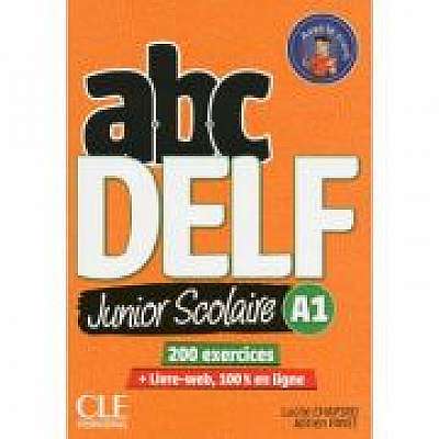 ABC DELF Junior scolaire. Niveau A1, Livre + DVD + Livre-web, 2eme edition, Adrien Payet