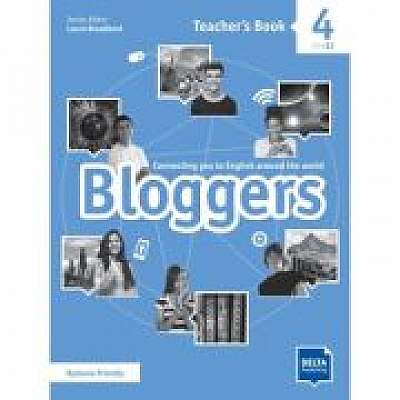 Coperta cărții Bloggers 4 A1-A2 Teacher’s Book