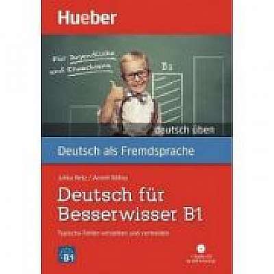 Deutsch fur Besserwisser B1 Buch mit mp3-CD, Julika Ulrike Betz