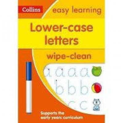 Wipe-clean. Lower case letters Ages 3-5
