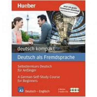 Deutsch kompakt Neu Englische Ausgabe Paket 2 Bucher + 3 Audio-CDs