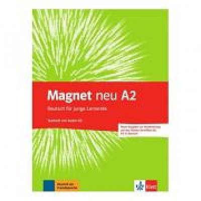 Magnet neu A2. Testheft mit Audio-CD (Goethe-Zertifikat A2: Fit in Deutsch). Deutsch für junge Lernende - Giorgio Motta, Ursula Esterl