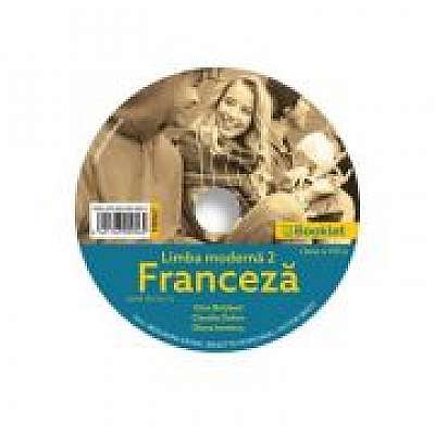 CD audio pentru Limba moderna 2 Franceza clasa a VIII-a, Claudia Dobre, Diana Ionescu