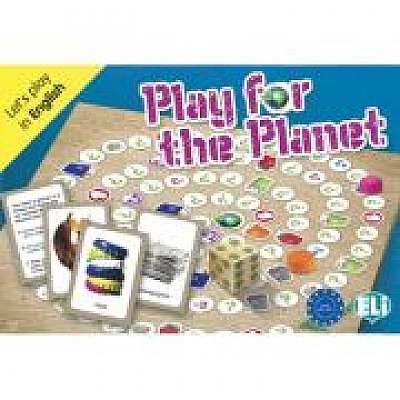 Coperta cărții Let's play in English - Play for the planet A2-B1