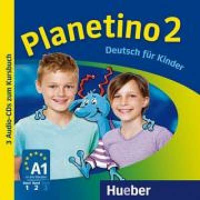 Planetino 2 3 Audio-CDs zum Kursbuch Deutsch fur Kinder