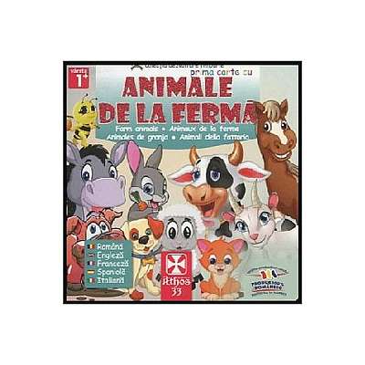 Coperta cărții Prima carte cu Animale de la Fermă - Hardcover - *** - Athos 33