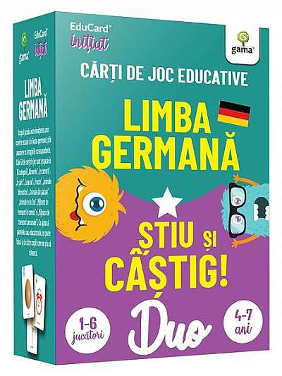 Limba germană • Stiu și câștig! - Paperback - Gama