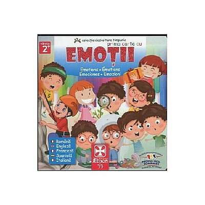 Coperta cărții Prima carte cu Emoții - Hardcover - *** - Athos 33