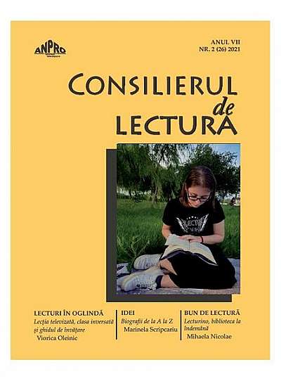 Coperta cărții Consilierul de lectură nr. 2/2021 - Paperback - Monica Onojescu - Art