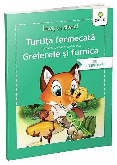 Turtița fermecată • Greierele și furnica - Paperback brosat - Nicolae Tonița - Gama
