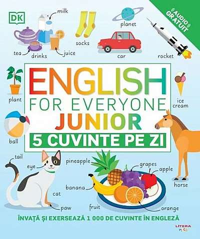 English for Everyone: Junior - Paperback brosat - Delia Zahareanu - Litera mică