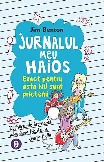 Coperta cărții Jurnalul meu haios Vol. 9 - Hardcover - Jim Benton - Orizonturi