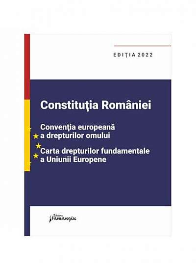 Constituția României - Paperback brosat - Hamangiu